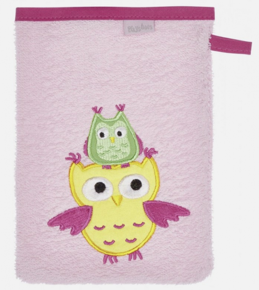 MOTIV Waschhandschuh 16x21cm mit Namen bestickt